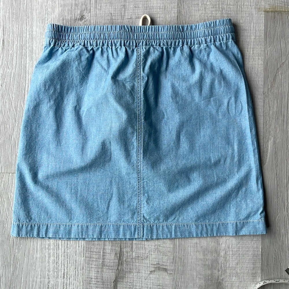 J. Crew chambray women’s skirt, size XS. - Picture 11 of 12
